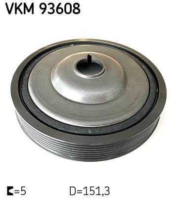 Poulie damper (Poulie de vilebrequin) SKF ref. VKM 93608